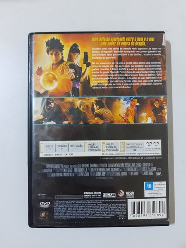 Dvd Original Dublado Dragon Ball Evolution